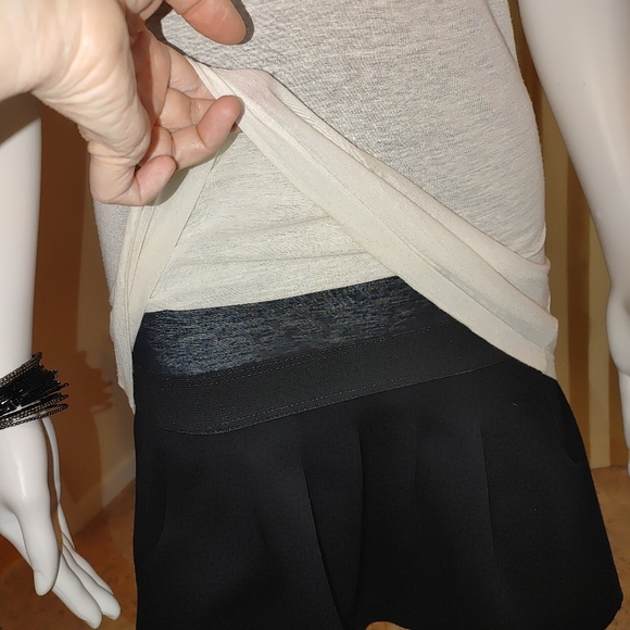 THEORY LAYERED TANK DRESS W/ POCKETS S - Picture 4 of 10